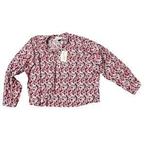Universal Thread Women's Balloon Long Sleeve Poet Blouse - Size XS - NWT
